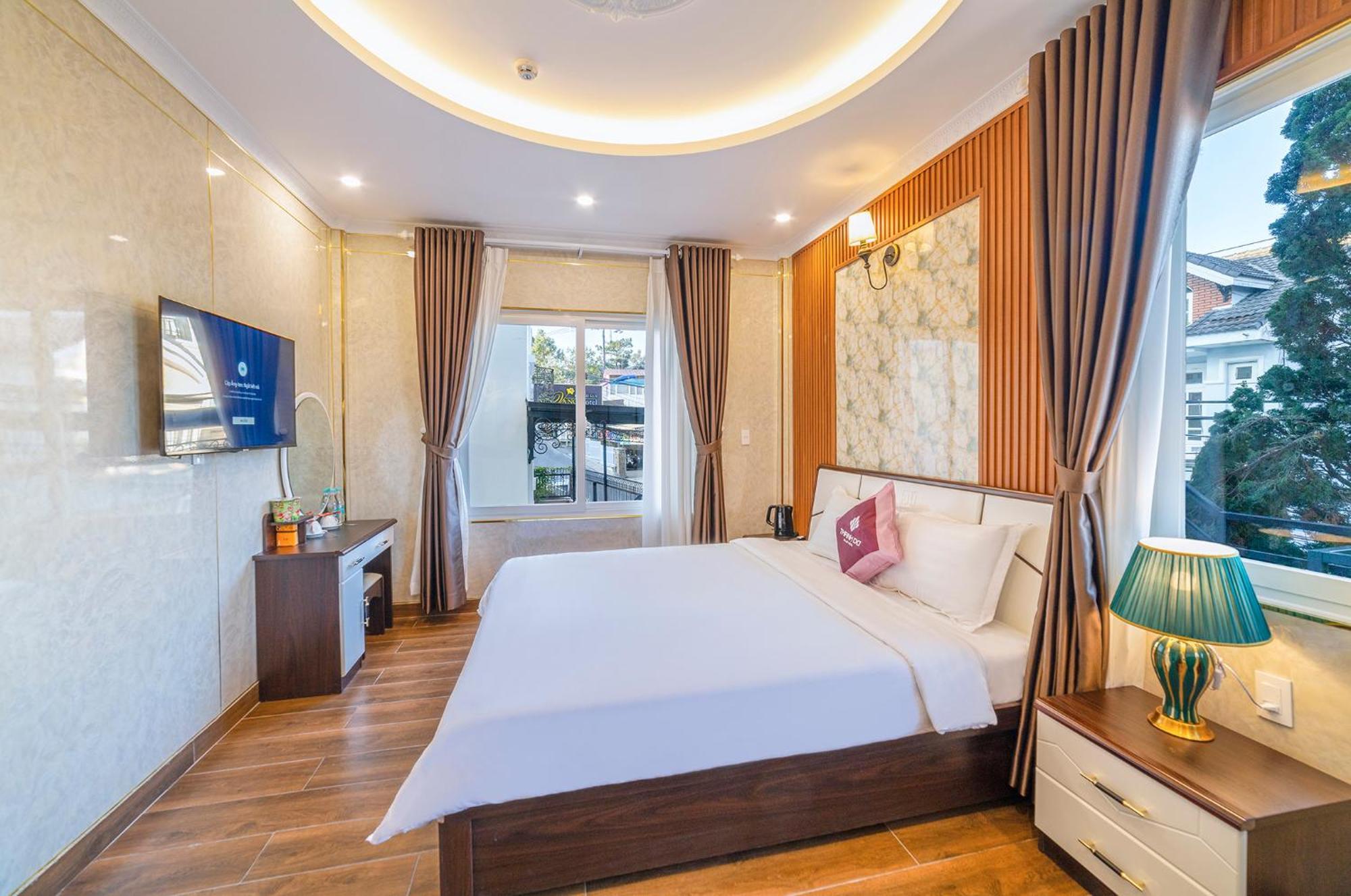 דה לאט Savio Hotel Trieu Viet Vuong מראה חיצוני תמונה