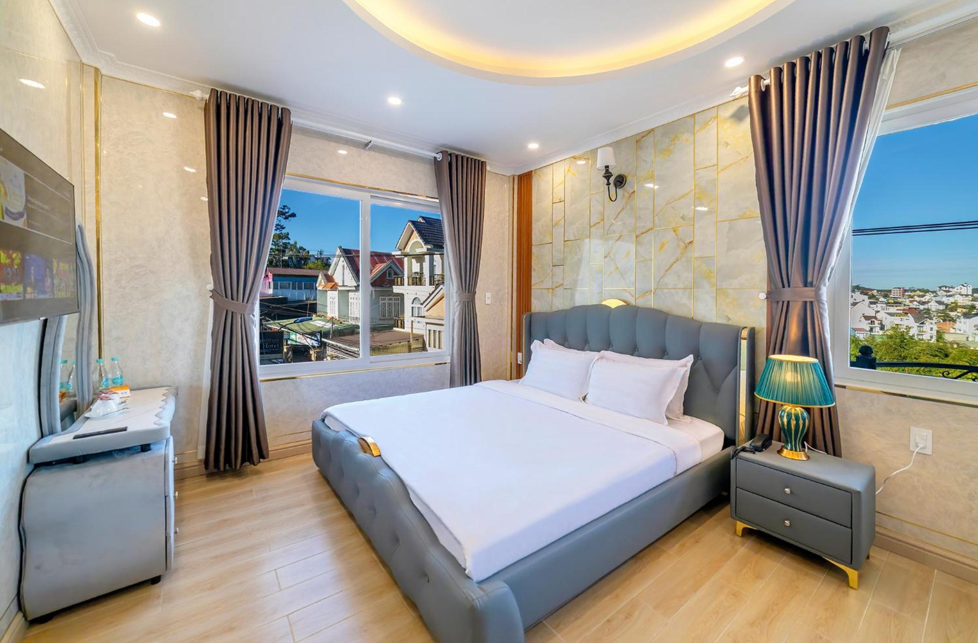 דה לאט Savio Hotel Trieu Viet Vuong מראה חיצוני תמונה